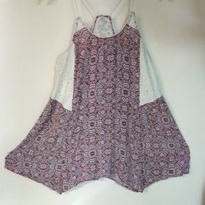 Xhilaration Halter Top XXL Plus Size Burgundy Pais
